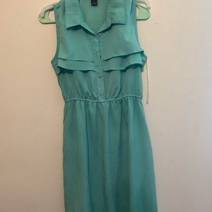 Turquoise dress